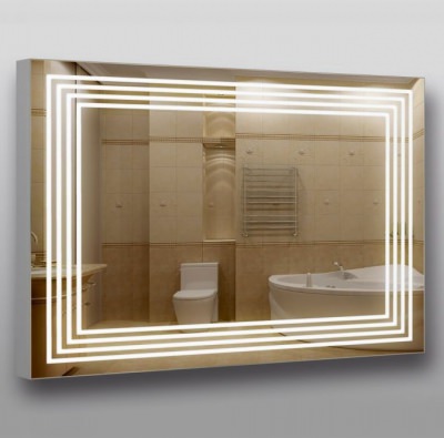 Зеркало Gio-Goi 391 с LED подсветкой 70*100 см.