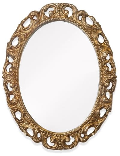 Зеркало овальное Tiffany World oro