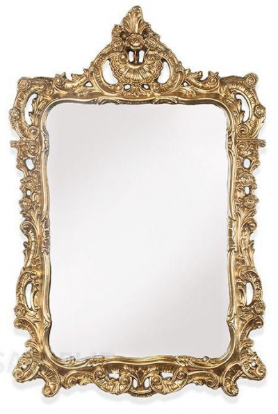 Зеркало фигурное Tiffany World золото