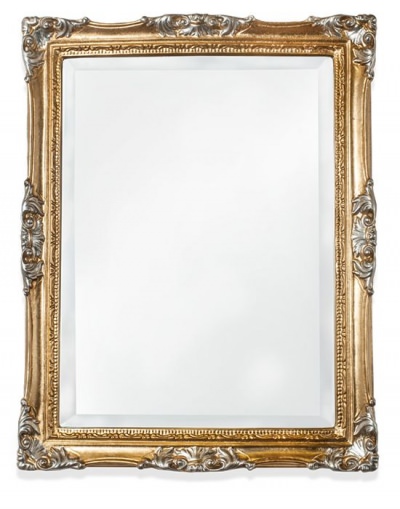 Зеркало прямоугольное Tiffany World oro/arg TW00262