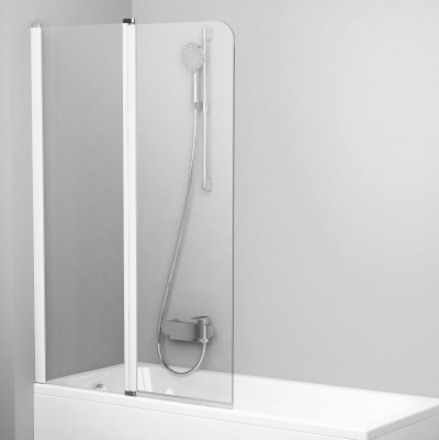 Шторка для ванны Ravak CVS2 профиль белый 100 см