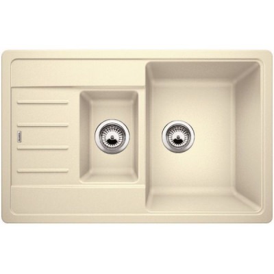 Кухонная мойка Blanco Legra 6 S Compact жасмин 521305 Silgranit PuraDur