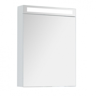 Зеркальный шкаф Dreja Max 60 см белый