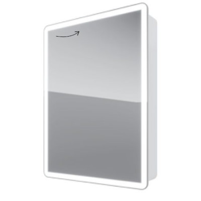 Зеркальный шкаф Dreja Point 60 см белый