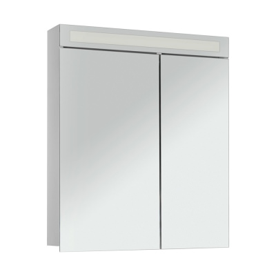 Зеркальный шкаф Dreja Uni 60 см белый