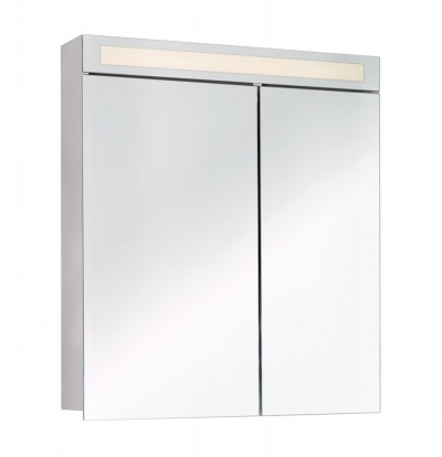 Зеркальный шкаф Dreja Uni 70 см белый
