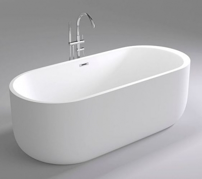 Акриловая ванна Black & White SB109 170 см отдельностояща