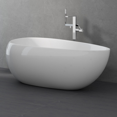 Акриловая ванна Black & White SB227 170 см отдельностоящая