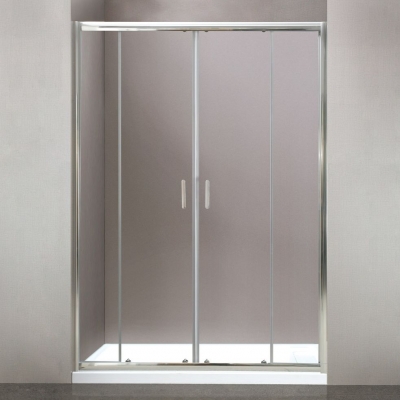 Душевая дверь BelBagno UNO-195-BF-2-180-C-Cr стекло прозрачное